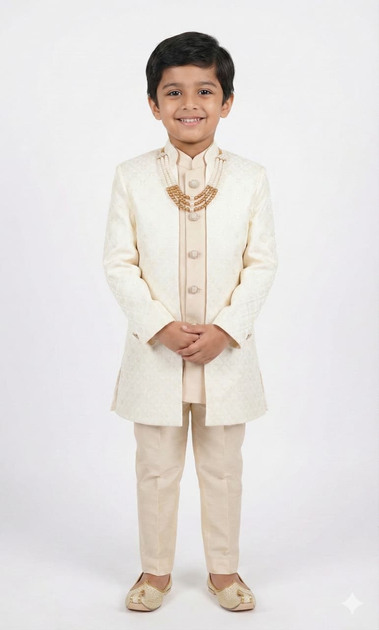 FONE JACQUARD OPEN INDOWESTERN WITH COTY PANT